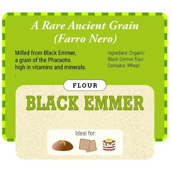 Black Emmer Flour