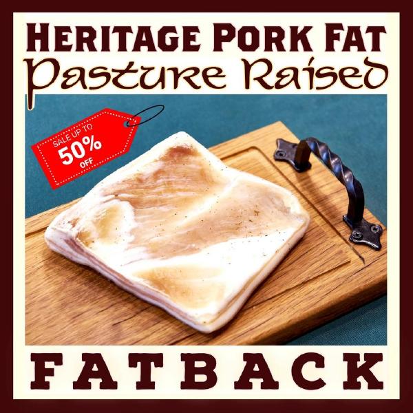 Premium Pork Fatback Trim (50% OFF SALE)