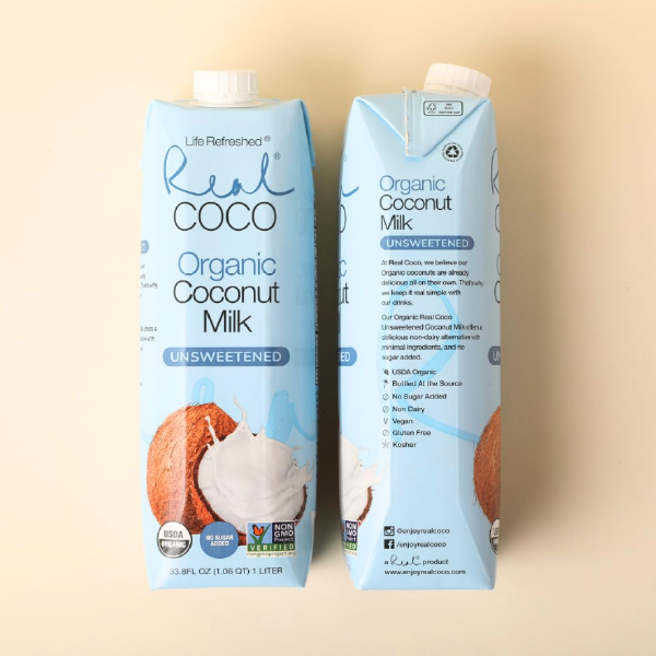 Coconut Milk, Organic | Real Coco