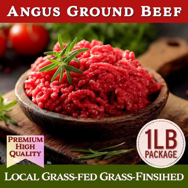 1lb GRASS-FED GRASS-FINISHED GROUND BEEF