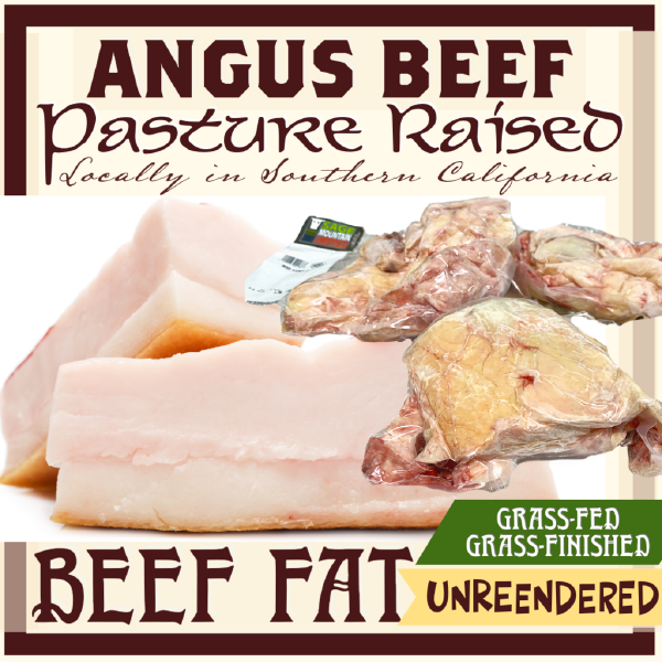Beef Fat (Unrendered)