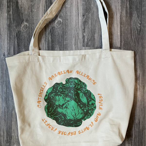 Cabbage Tote Bag (Catskills Agrarian Alliance