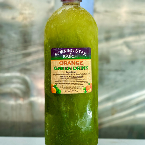 Orange Green Drink