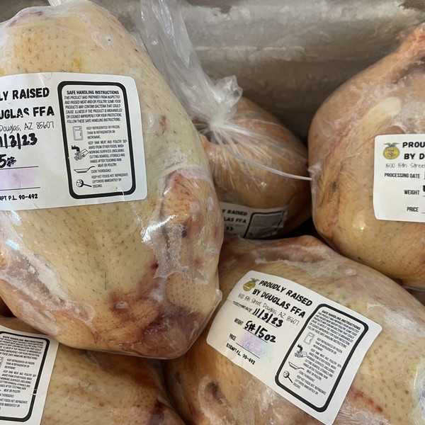 Whole Roasting Chicken (Douglas FFA-DONATION)