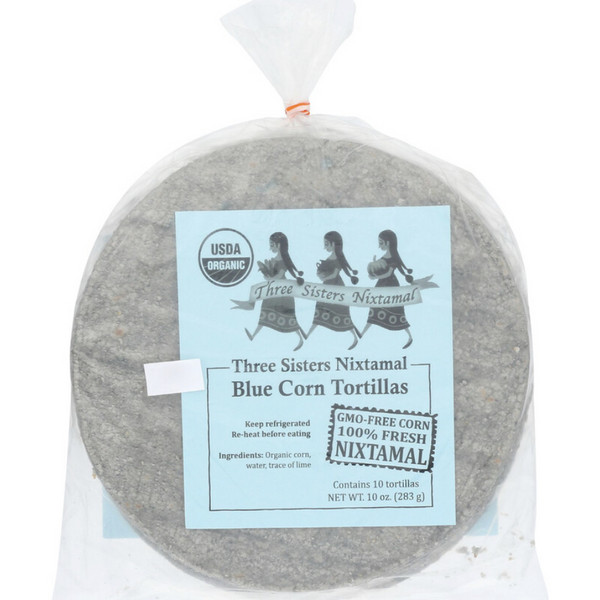 Three Sister's Organic Blue Corn Tortillas