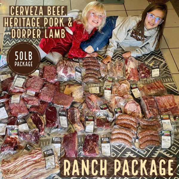 The Ranch Package (50lbs of Cerveza Beef, Heritage Pork & Lamb)