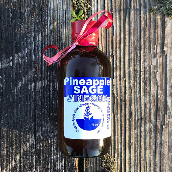 Pineapple Sage Vinegar