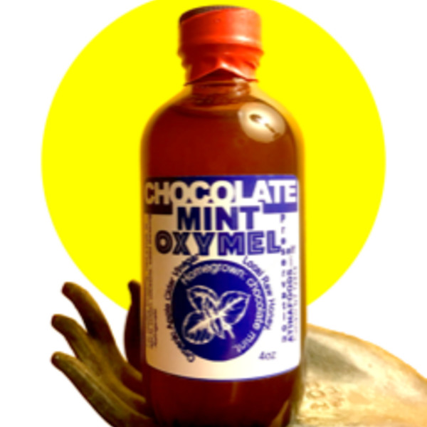 Chocolate Mint Oxymel