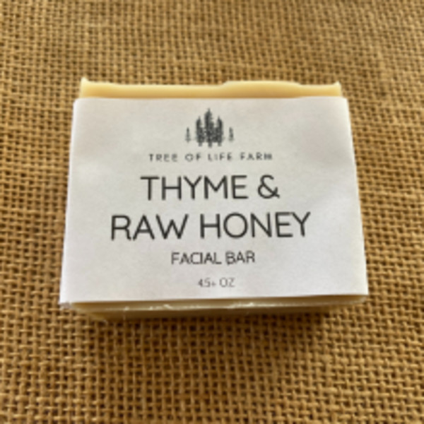 Thyme & Raw Honey Facial Soap