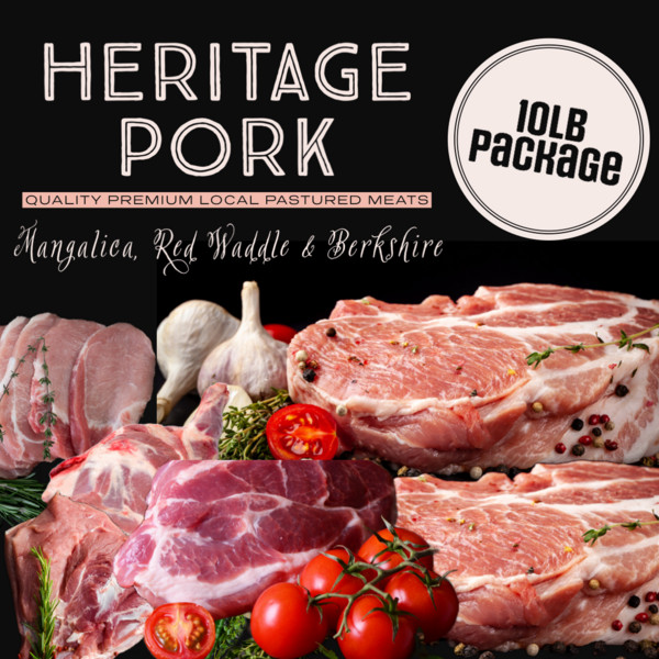 10lb Work From Home HERITAGE PORK Package