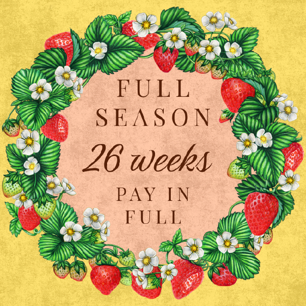 2026 Full Season CSA - Pay in Full