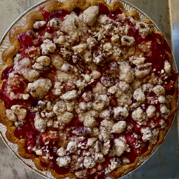 9 Black & Blueberry with an Oat Crumble Topping