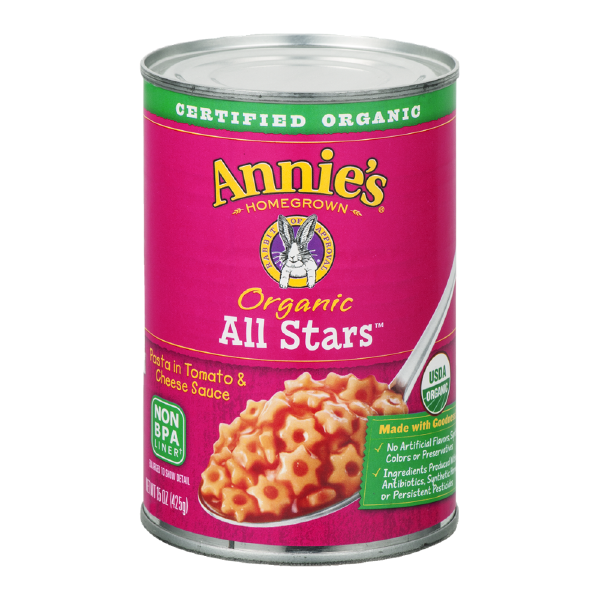 Annie's Homegrown Canned Meal | All Stars