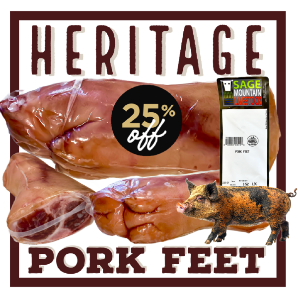 Heritage Pig Feet (25% OFF SALE)