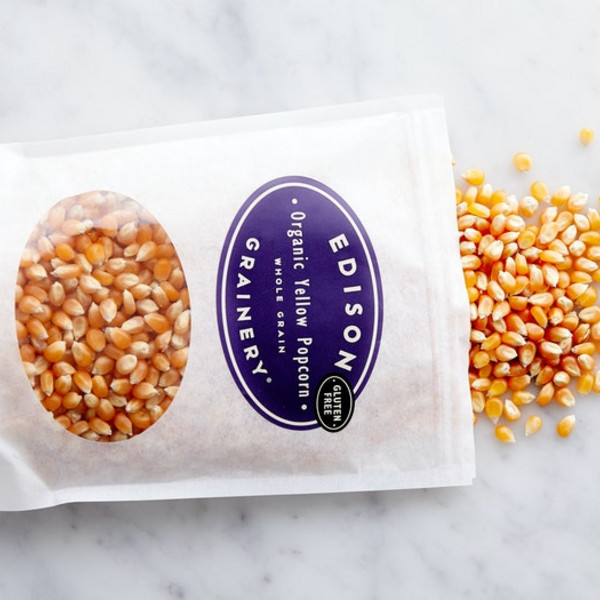 Edison Organic Yellow Popcorn