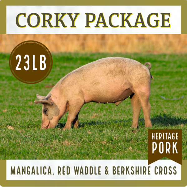 Corky Package (23lb Package of Heritage Pork)