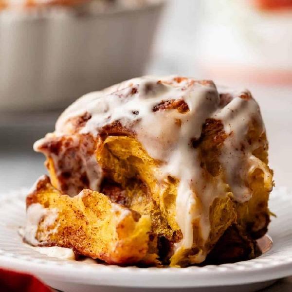 Sweet Potato Maple Cinnamon Rolls