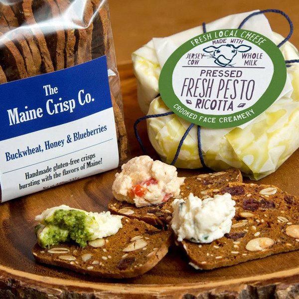 Crooked Face Pesto Ricotta