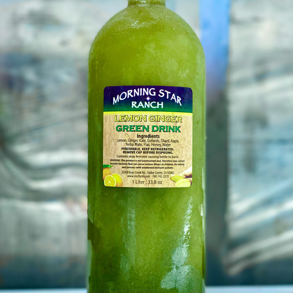 Lemon Ginger Green Drink
