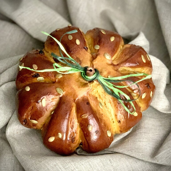 Pumpkin Brioche