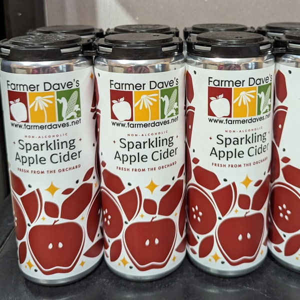 Farmer Dave's Sparkling Apple Cider