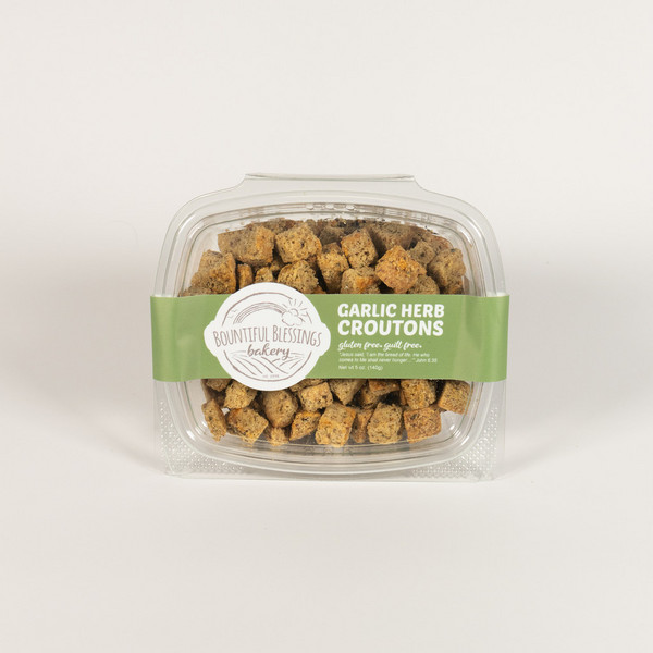 GF Garlic Herb Croutons