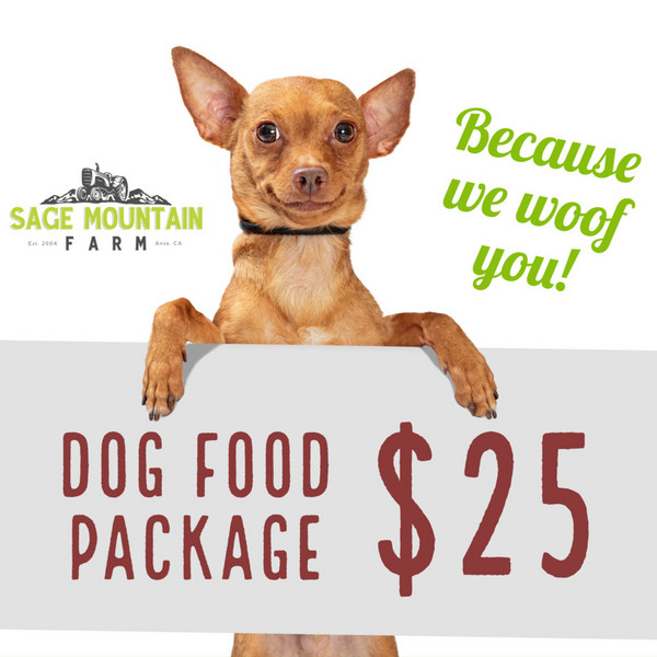 Dog Food Package