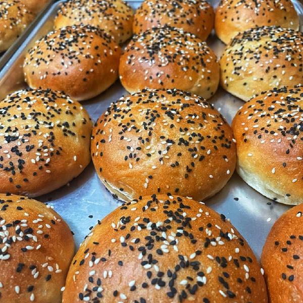Sourdough Hamburger Buns