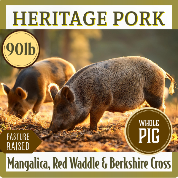 Whole Heritage Pig (90lbs)