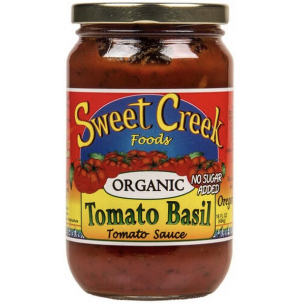 Sweet Creek Tomato & Basil sauce