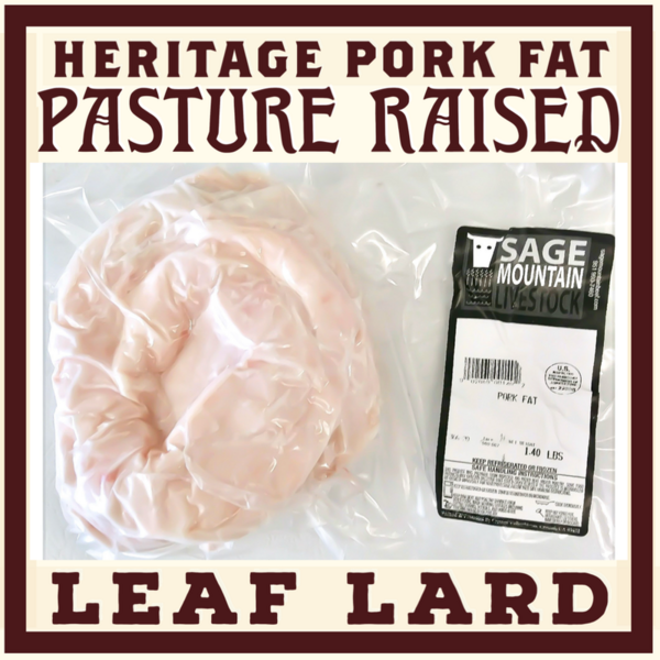 Pork Fat Leaf Lard