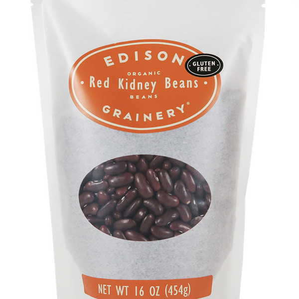 Edison Organic Dark Red Kidney Beans 16oz
