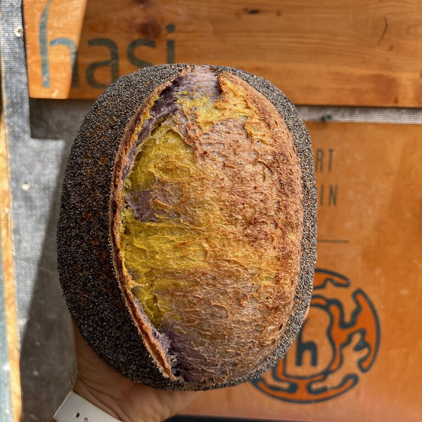 Poppy Seed Sourdough Loaf