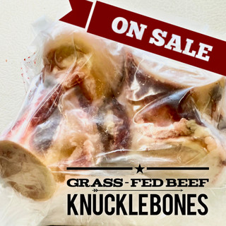 3-4 lbs Grass-Fed Beef Knuckle Bones