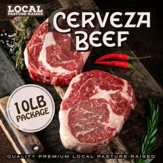 10lb Work From Home CERVEZA BEEF Package