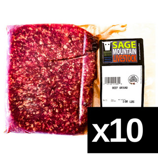 10lb CERVEZA GROUND BEEF Package