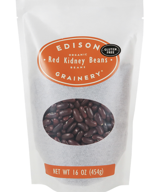 Edison Organic Dark Red Kidney Beans 16oz