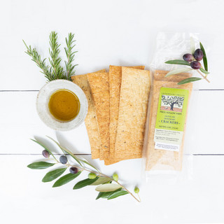 Olive Oil Rosemary Crackers