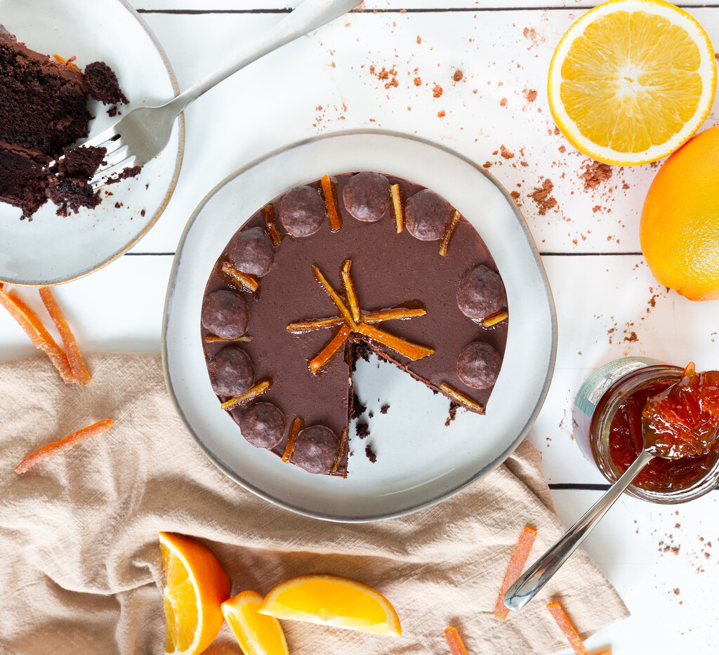 Chocolate Orange Marmalade Cake